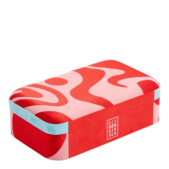 WOLF Red/Pink/Blue Bea Bongiasca Large Jewellery Box