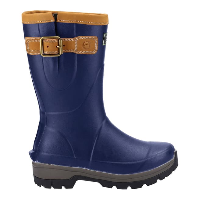 Cotswold Navy Stratus Premium Ankle Boots