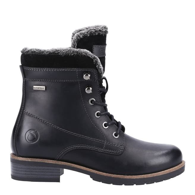 Cotswold Black Daylesford Waterproof Mid Boots