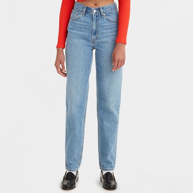 Levi's Light Wash 80S Mom Jeans