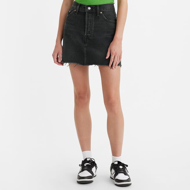 Levi's Dark Blue Icon Denim Skirt