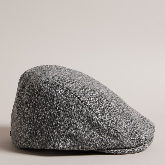 Ted Baker Grey Beniey Flat Cap