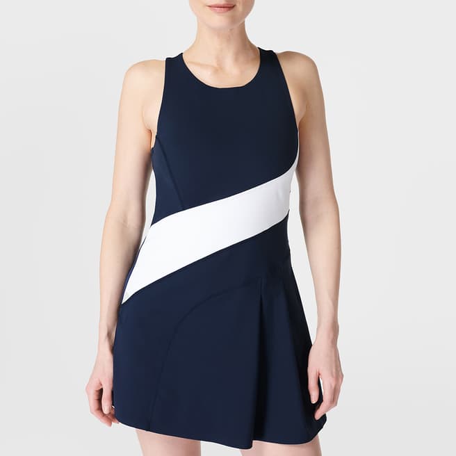 Sweaty Betty Navy Grand Slam Tennis Dress