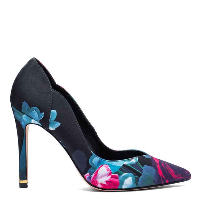 Ted Baker WFS-ORLAS-Printed Satin 103mm Court Shoe