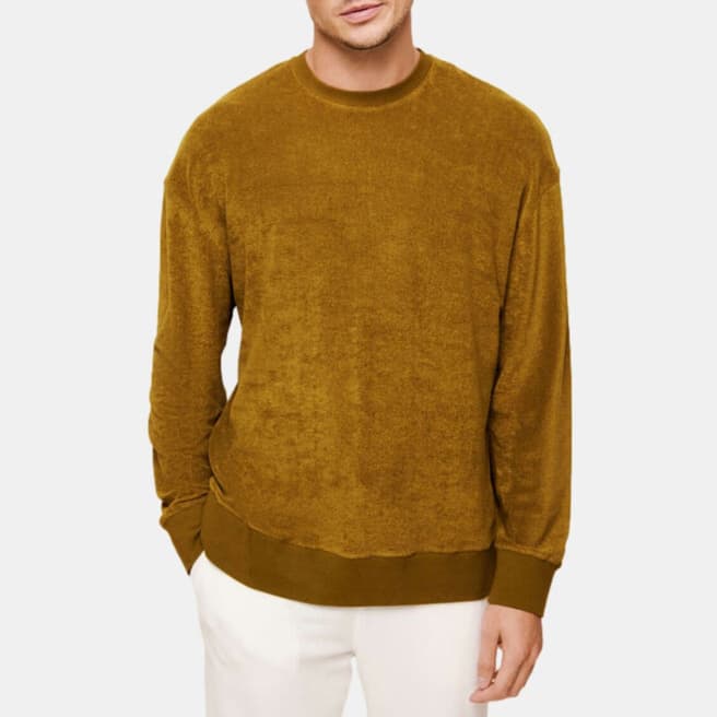 Vilebrequin Gold Textured Sweet Sweatshirt