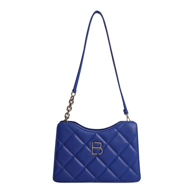 Lucky Bees Sax Blue Shoulder Bag