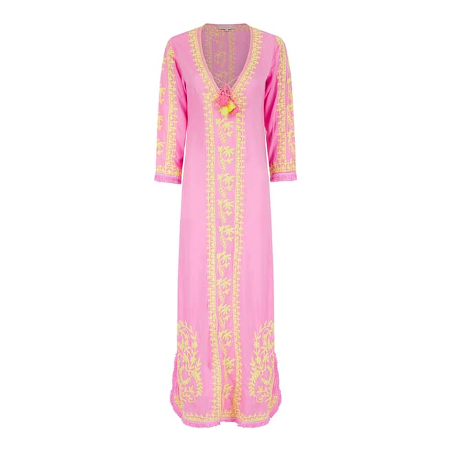 Pranella Pink Agatha Maxi Dress