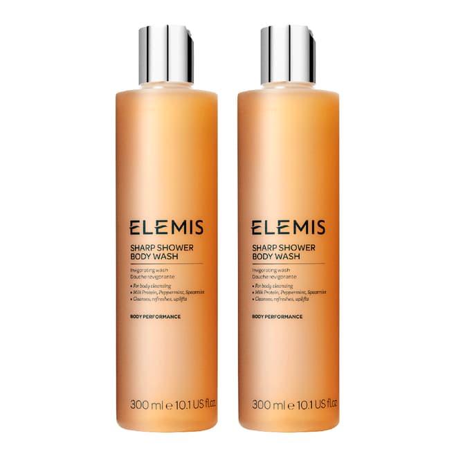 Elemis Sharp Shower Body Wash Duo 2 x 300ml