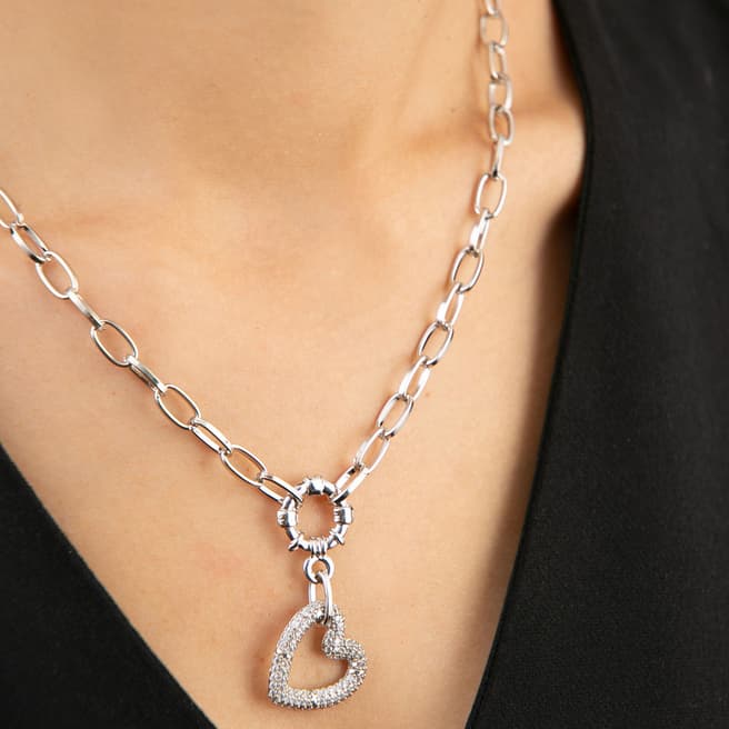 Elika Silver Necklace