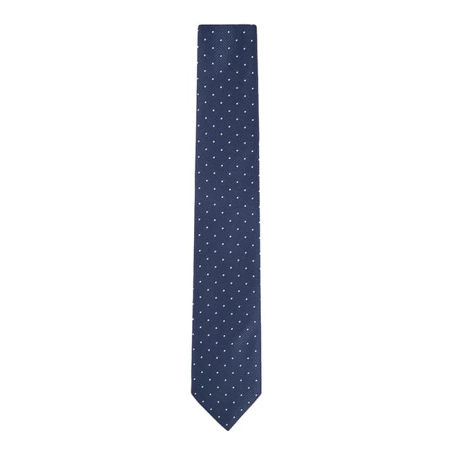 BOSS Navy Pattern Tie