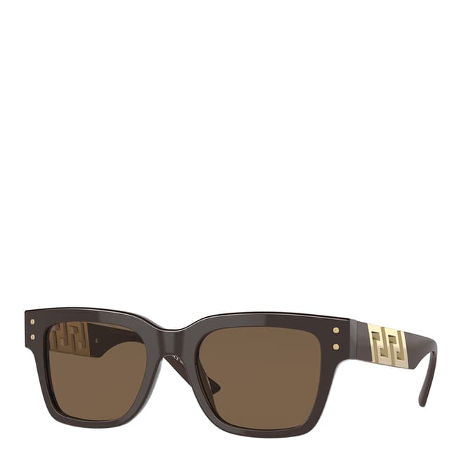 Versace Men's Brown Versace Sunglasses 52mm