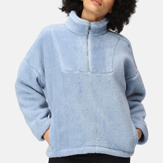 Regatta Blue Zeeke Fluffy Fleece