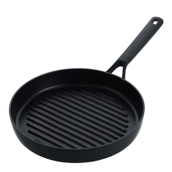 KitchenAid KitchenAid Classic Forged Ceramic Non-Stick 28cm Grill Pan, Black