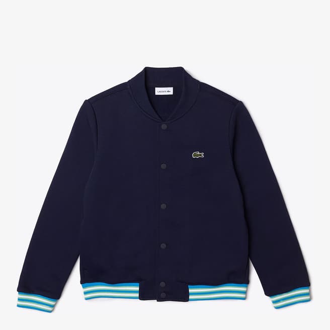 Lacoste Kid Boy′s Navy Blue Jacket