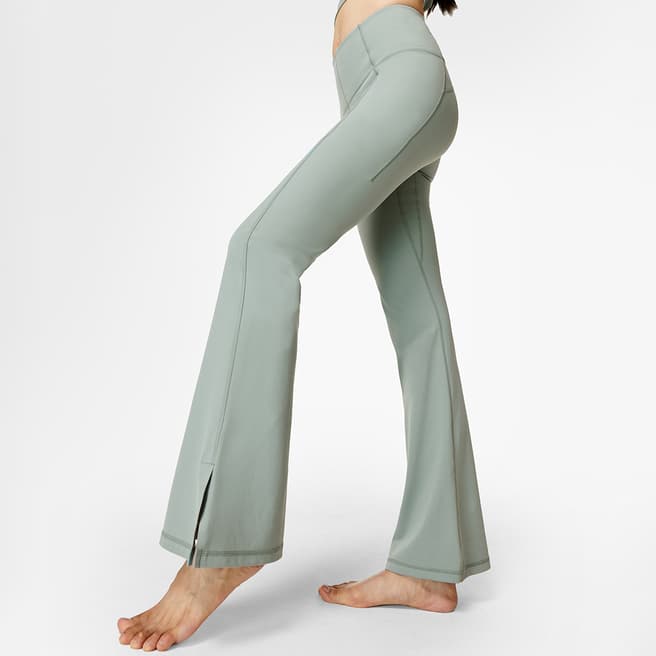 Sweaty Betty Blue Super Soft Flare 32 Inch Yoga Trousers