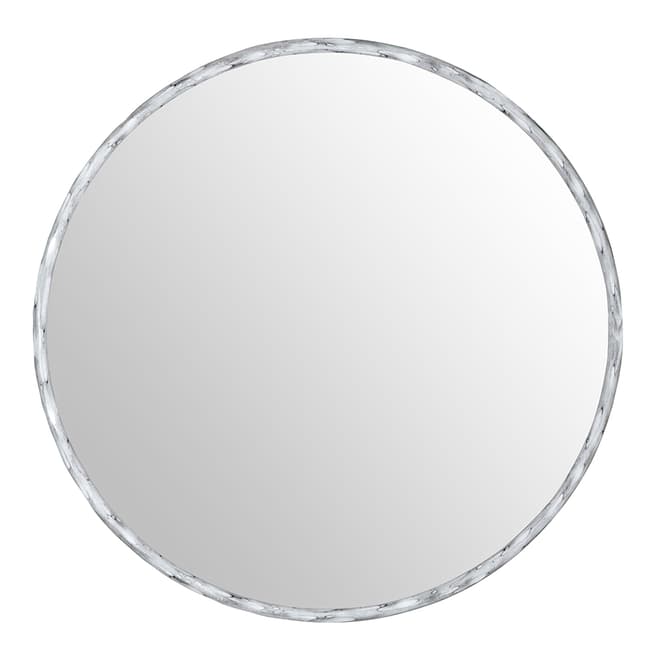 The Libra Company Patterdale Round Mirror Chalk White