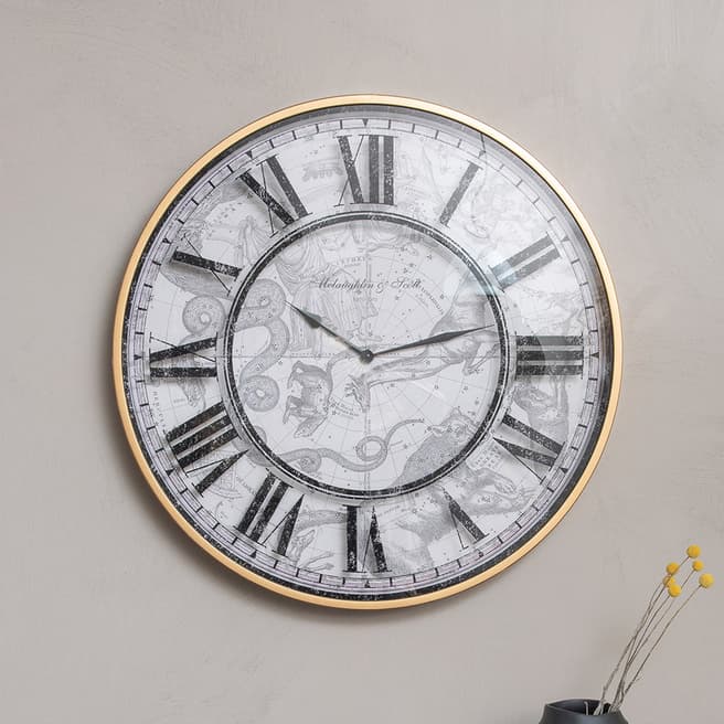 The Libra Company Constellation Double Layer Numeral Clock 75cm