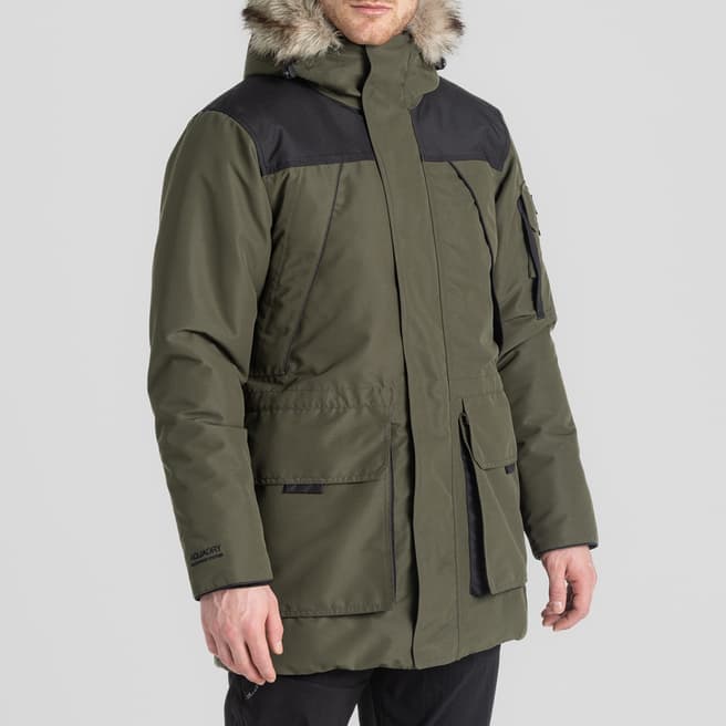 Craghoppers Green Bishorn II Waterproof Jacket