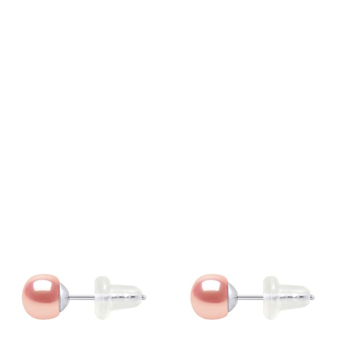 Mitzuko Freshwater Pearls White Gold Earrings 4-5mm