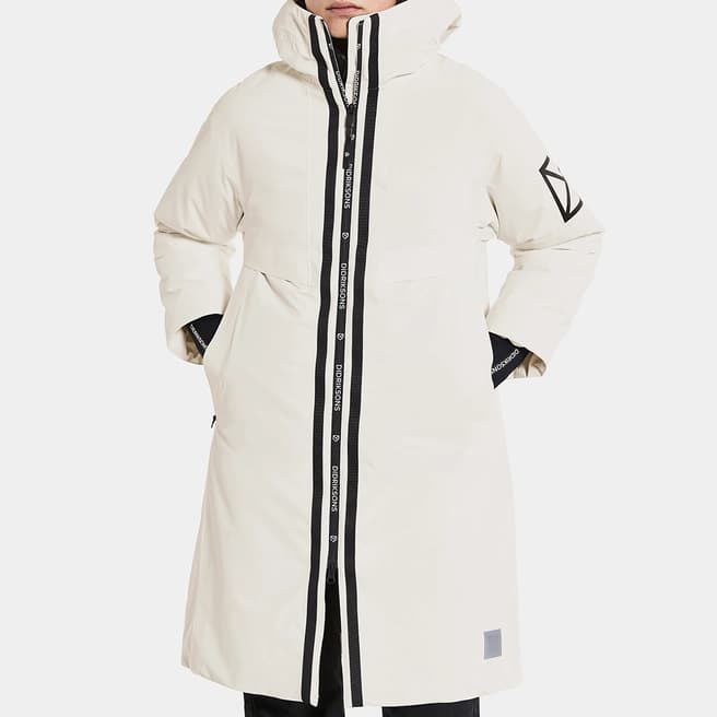 Didriksons White Waterproof Aino Parka