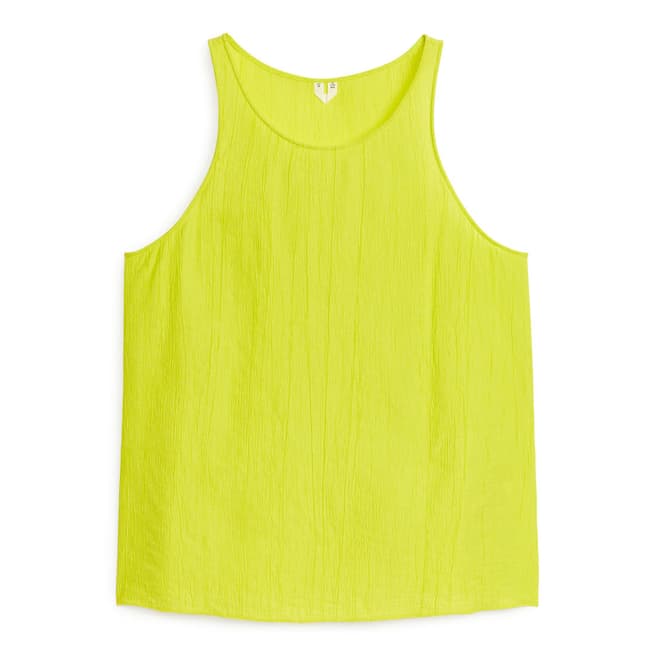 ARKET Lime Round Neck Vest