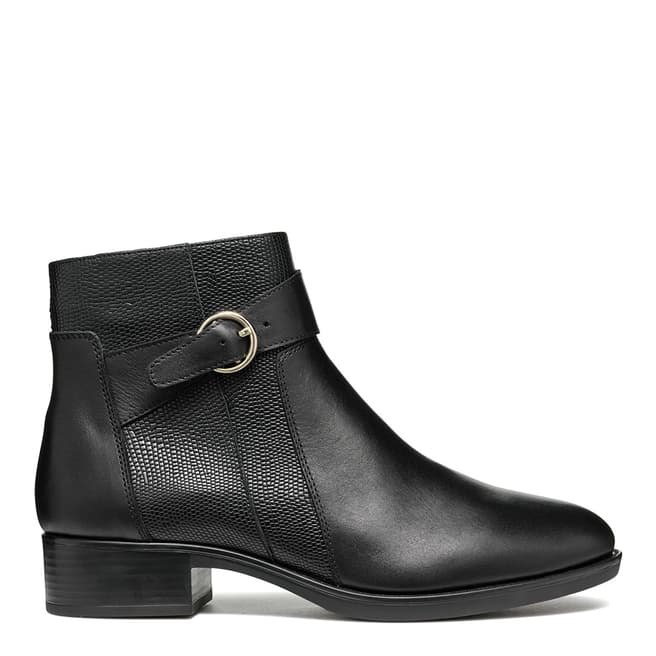 Geox Women's Black Felicity Ankle Boot