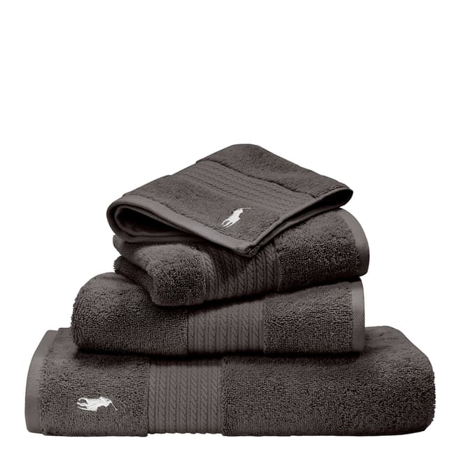 Ralph Lauren Player Bath Towel, Charcoal