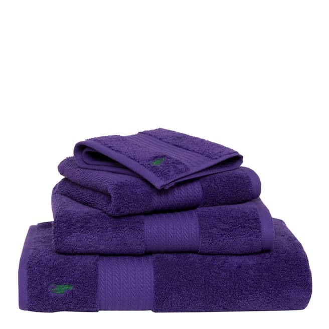 Ralph Lauren Player Hand Towel, Chalet Purple