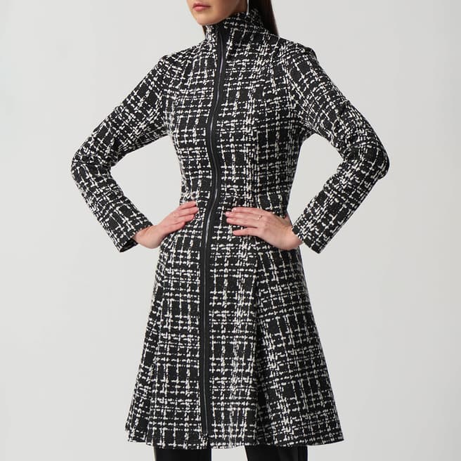 Joseph Ribkoff Black Plaid Jacket