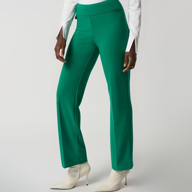 Joseph Ribkoff Green Wide-leg Pant