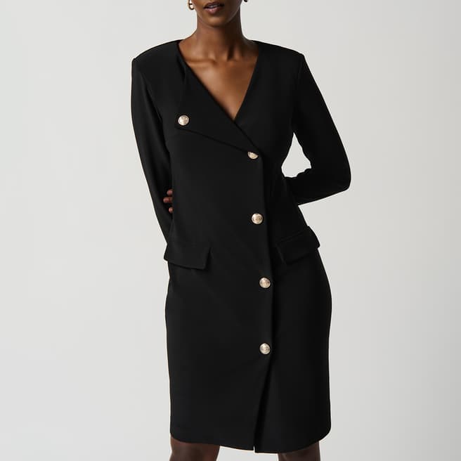 Joseph Ribkoff Black Button Dress