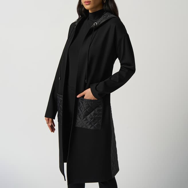 Joseph Ribkoff Black Cover Up Jacket