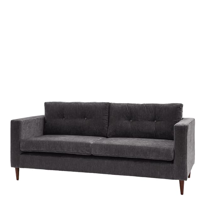 Gallery Living Hopefield 3 Seater Sofa, Charcoal