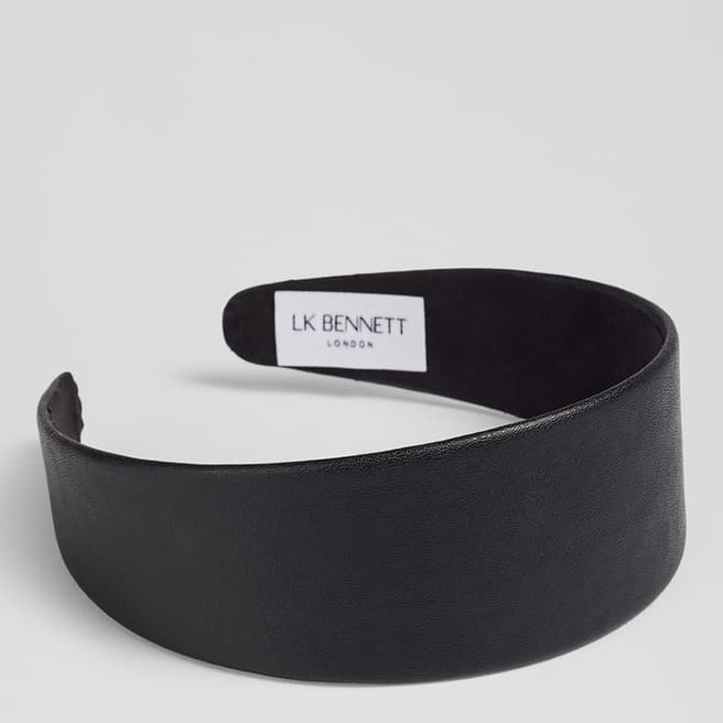 L K Bennett Black Ariah Headband