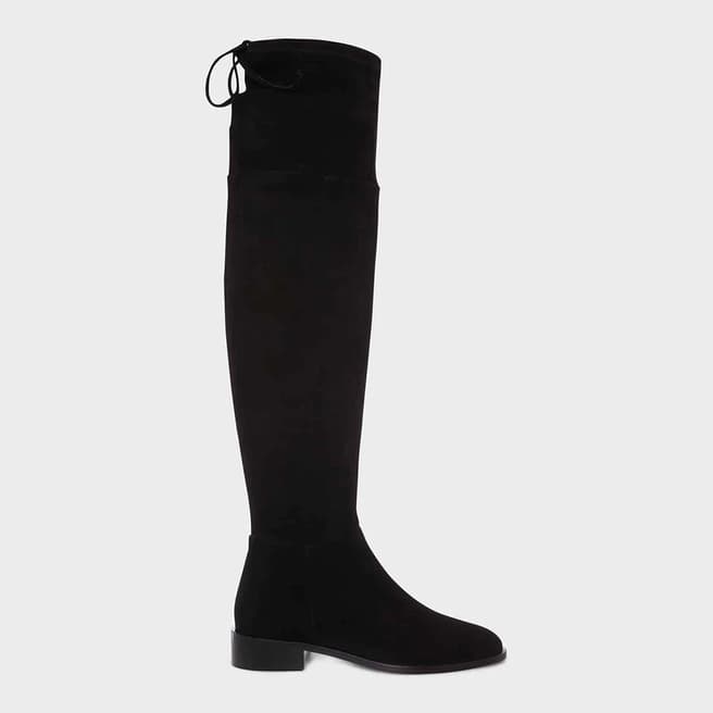 Hobbs London Black Joan Over The Knee Suede Boots