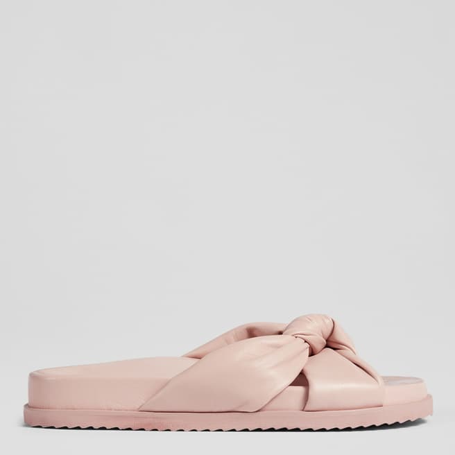 L K Bennett Valencia Pin-Pink Flat Sandals