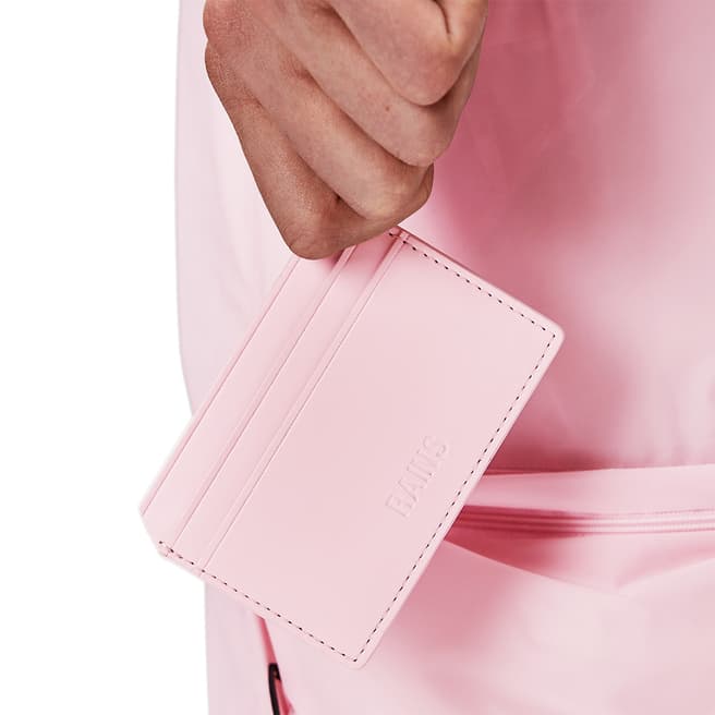 RAINS Pink Unisex Card Holder