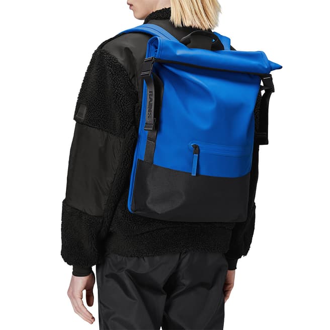 RAINS Waves Unisex Trail Rolltop Backpack