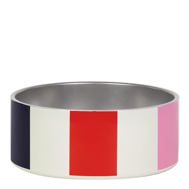 Kate Spade Pet Bowl (S/M), Adventure Stripe