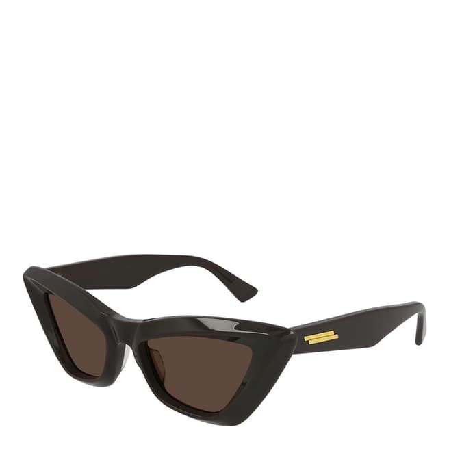 Bottega Veneta Womens Black Bottega Veneta  Sunglasses