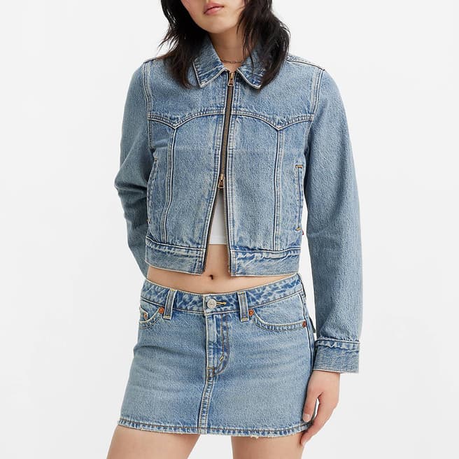 Levi's Blue Trucker Slim Denim Jacket