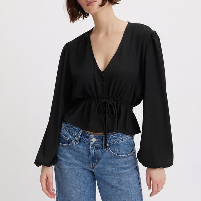 Levi's Black Lisa Blouse