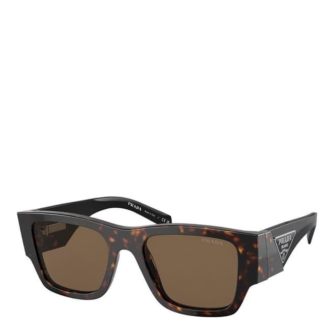 Prada Men's Brown Prada Sunglasses 54mm 