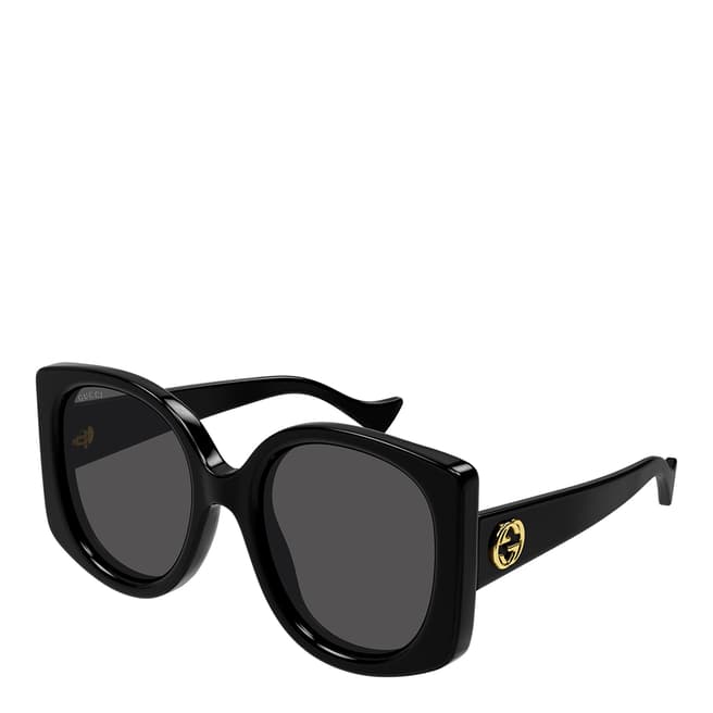 Gucci Women's Black Gucci Sunglasses 54mm