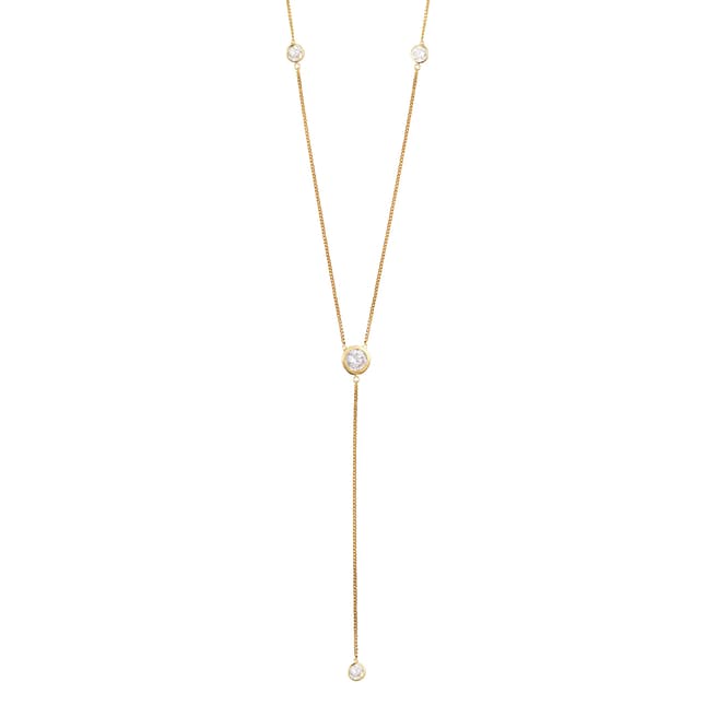 Rosie Fortescue Jewellery Gold Deep V Necklace