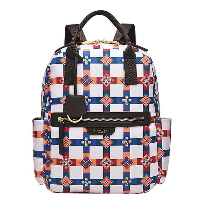 Radley Natural Finsbury Park Medium Ziptop Backpack 