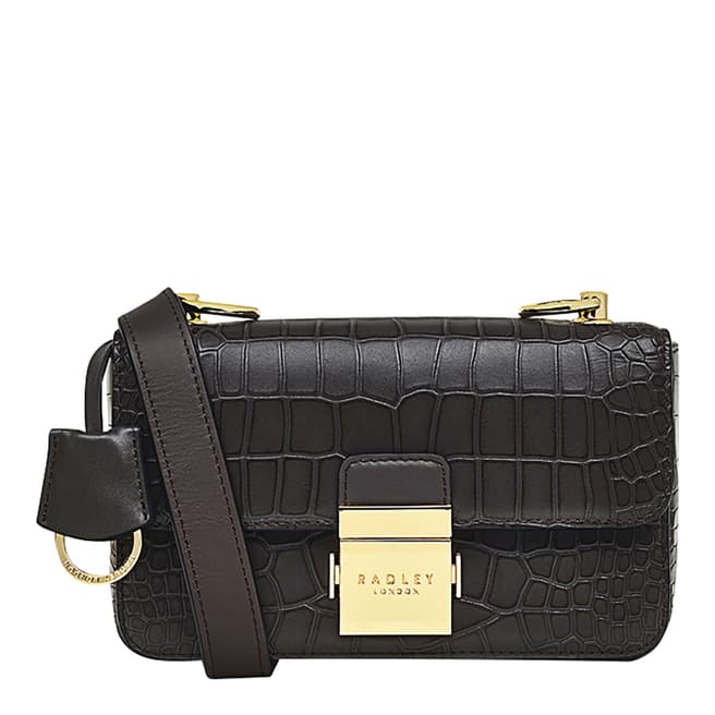 Radley Grey Hanley Close Mini Flapover Crossbody