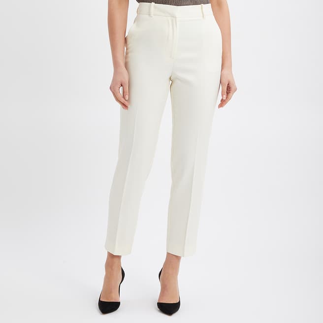 Reiss Cream Amber Tailored Suit Trousers