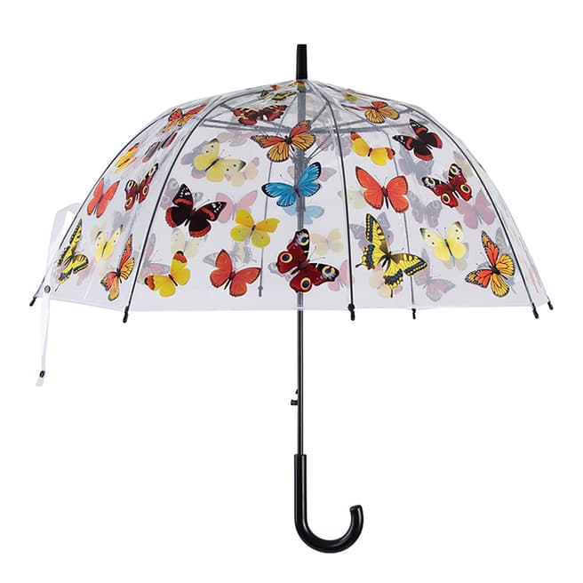 Le Monde du Parapluie Multi-Colour Transparent Birdcage Walking Umbrella