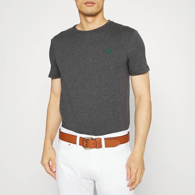 Polo Ralph Lauren Charcoal Cotton T-Shirt